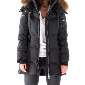 Warm down winter parka